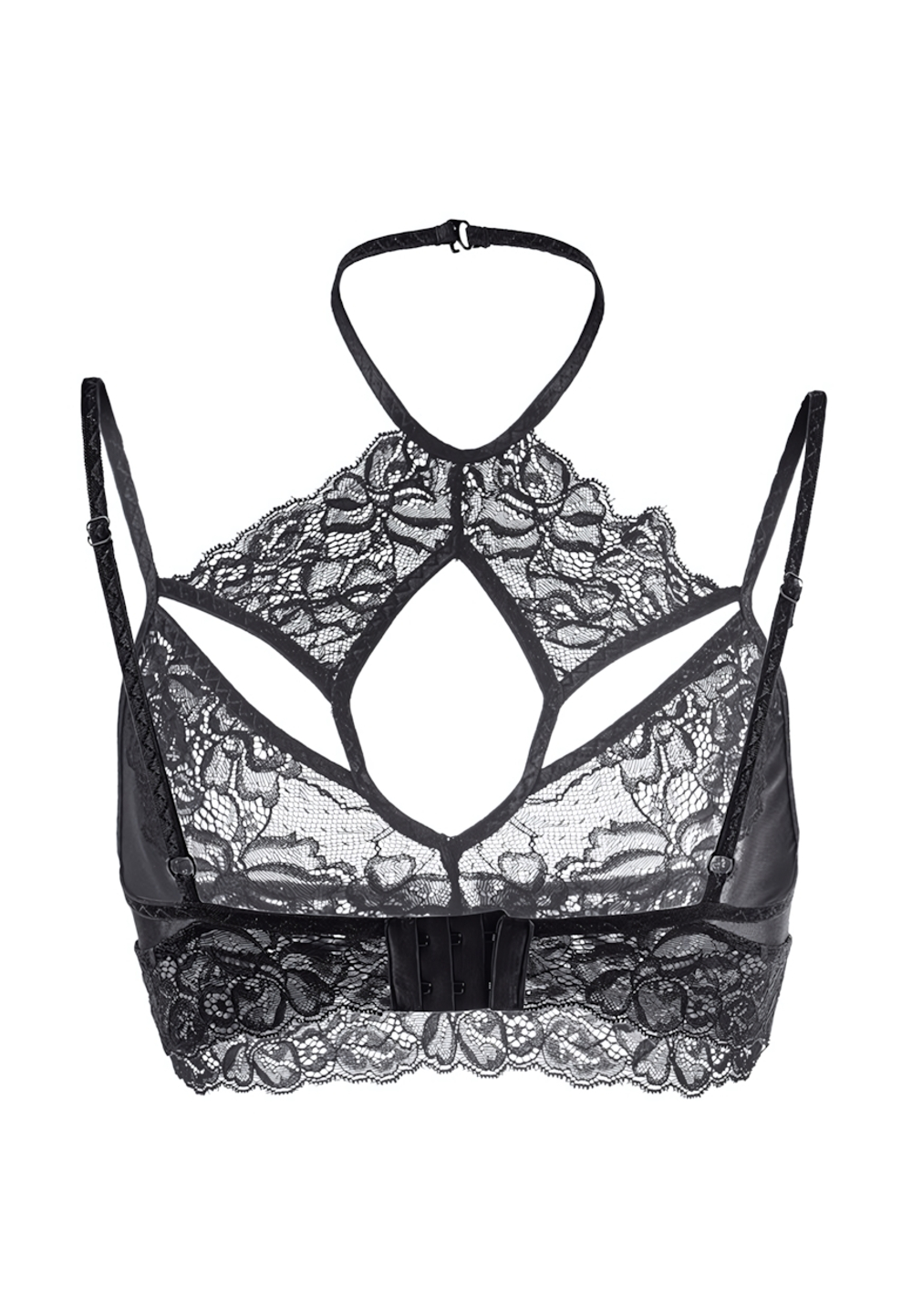 Бралетт удлиненный Erolanta Nelly черный 50-52