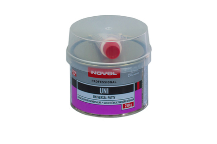 Шпатлевка NOVOL 1100 UNI универсальная 0.25кг + отвердитель