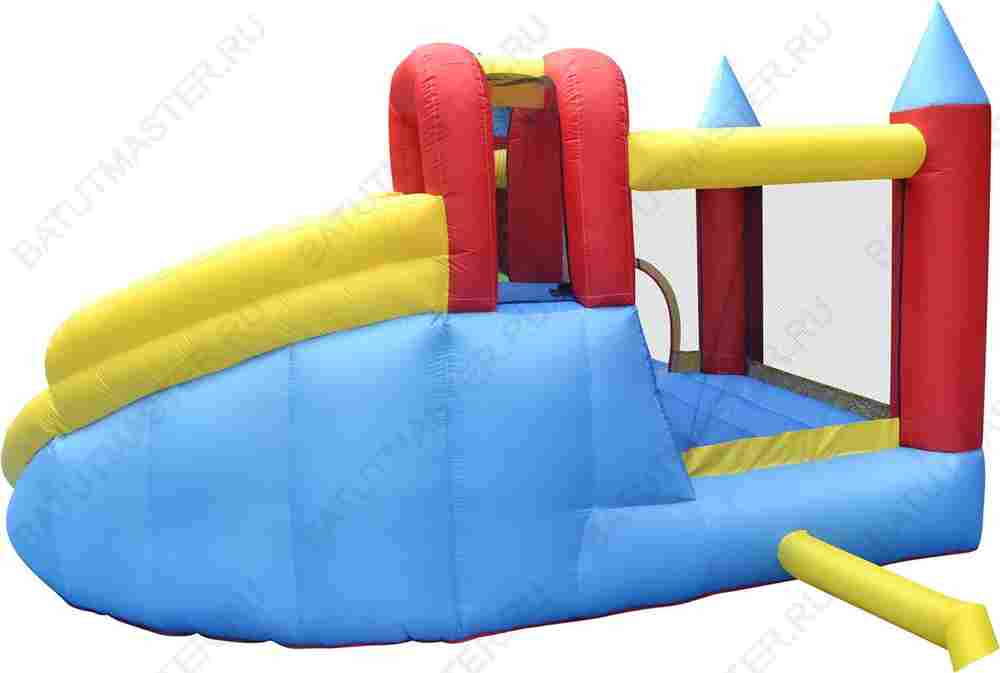 Батут для дачи "Маленький замок"  2,8*2,75*2,1 м