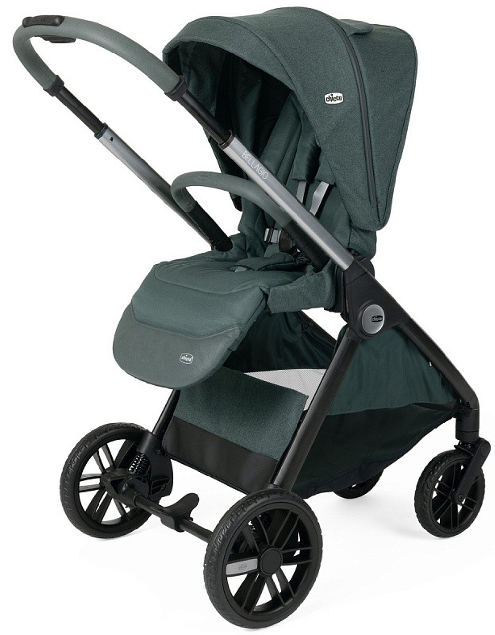 Коляска Chicco Bellagio 3 в 1 с автокреслом Kory Plus Lunar Rock Fir Tree