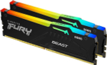 Оперативная память Kingston FURY Beast DDR5‑6400 — 32/64 ГБ (чёрный / белый)