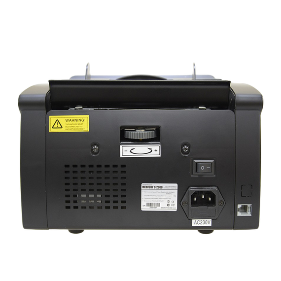 Счетчик банкнот Mercury C - 2000 UV Black