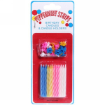 Свечи для торта (свечи 24шт + подставки 24шт) EN-110