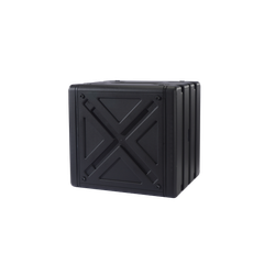 Ударопрочный пластиковый Рэковый кейс 10 юнитов KZCASE@RACK10U