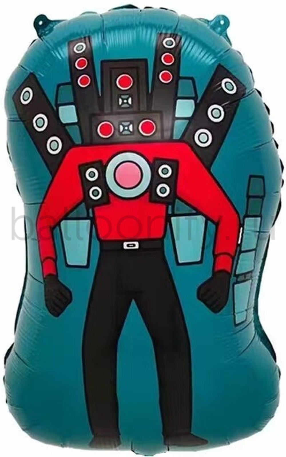 Шар (26''/66 см) Фигура, Герой Игры Скибиди, Дизайн №2, 1 шт.