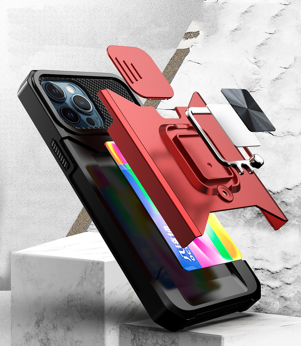 Противоударный чехол Сard Reader Case для iPhone 12 Pro Max
