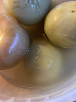 Зелёные солёные помидоры броженые бочковые