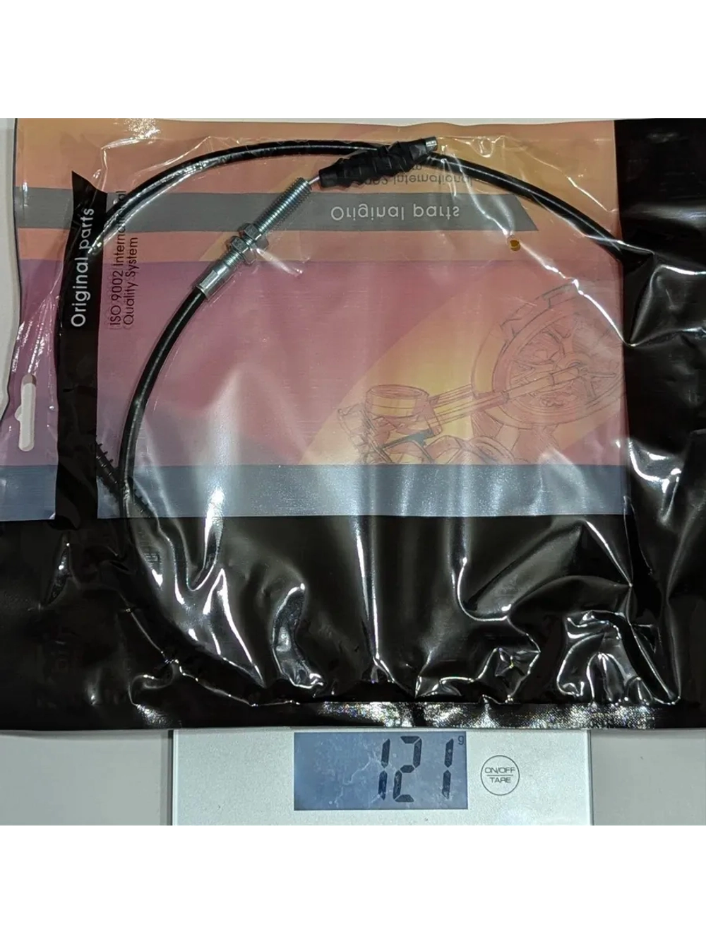 +t Трос сцепления 1000мм (с пружиной)