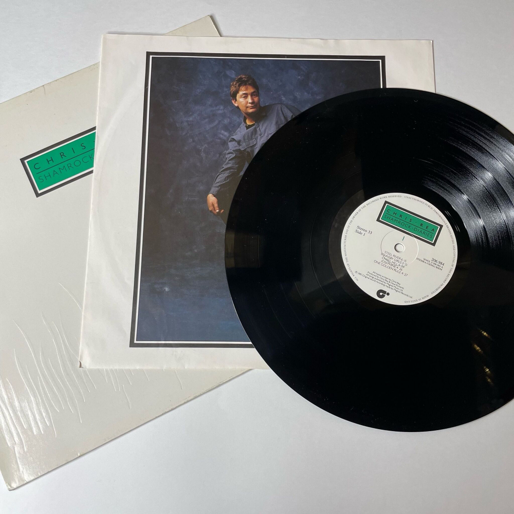 Винтажная виниловая пластинка LP Chris Rea Shamrock Diaries (UK 1985)