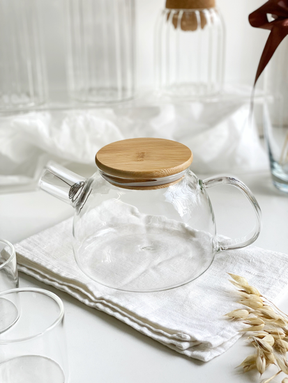 Чайник с металлическим ситом "Эко", 600 мл