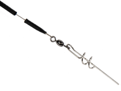Оснастка стал. Lucky John STINGER POWER CHAIN 3,5 и 5,5см, оснащ. тройниками разм.02/0 и 01/0 1шт.