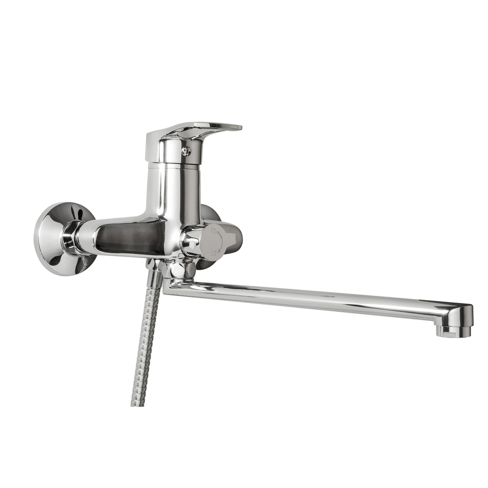 Смеситель для ванны и раковины 40к F22701-B FRAP див корп L-нос