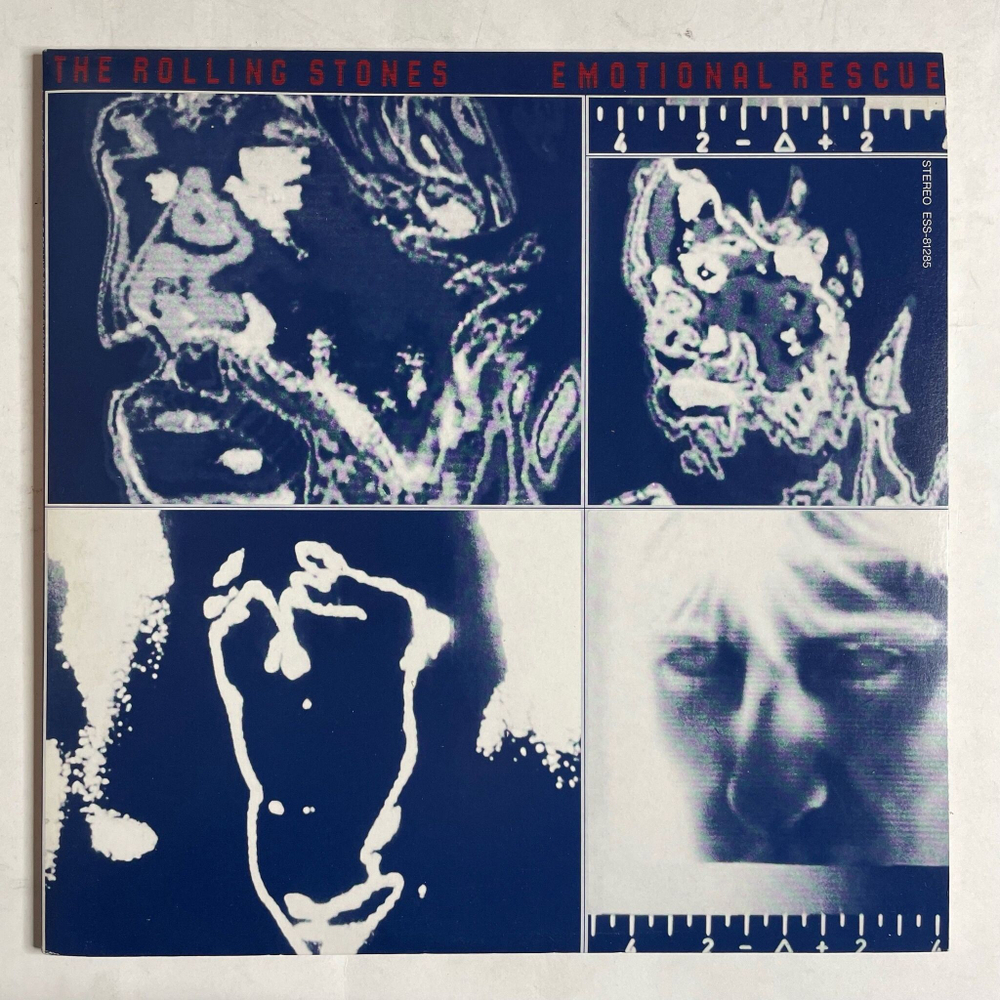 Винтажная виниловая пластинка LP The Rolling Stones Emotional Rescue (Japan 1980) (No Obi) (Poster)