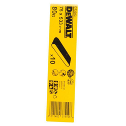 Шлифлента для дерева, краски DeWalt DT3303 (75x53 мм) 10 шт