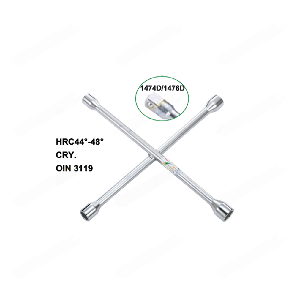 1474D Ключ балонный, 16", 17x19x21x1/2"