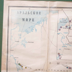 Карта полезных ископаемых Туркестана и Бухары