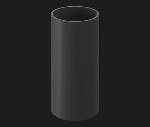Döcke PREMIUM Труба водосточная 1м (Графит)