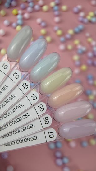 Моделирующий гель Galaxy Milky color gel №02, 20г