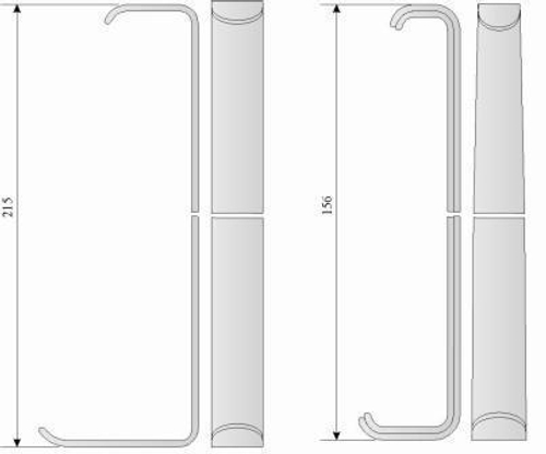 МЖ-4/28 Крючок пластинчатый парный (по Фарабефу)