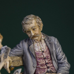 Фарфоровая мануфактура Capodimonte «Игра в карты»