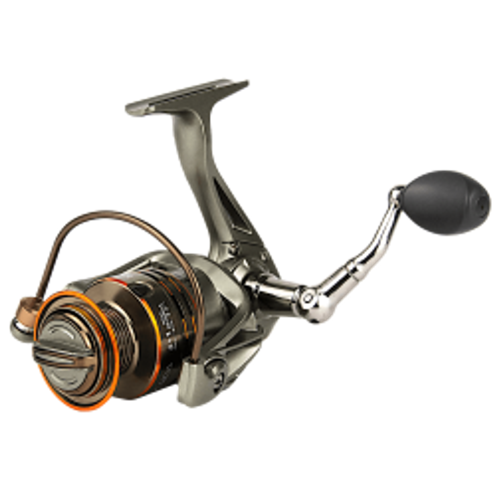 Катушка Kaida KD.GTF G002-50A 5000 bb4+1 (5.2:1) 370г 0.285/0.33/0.37мм-180/145/115м Мет.шпуля