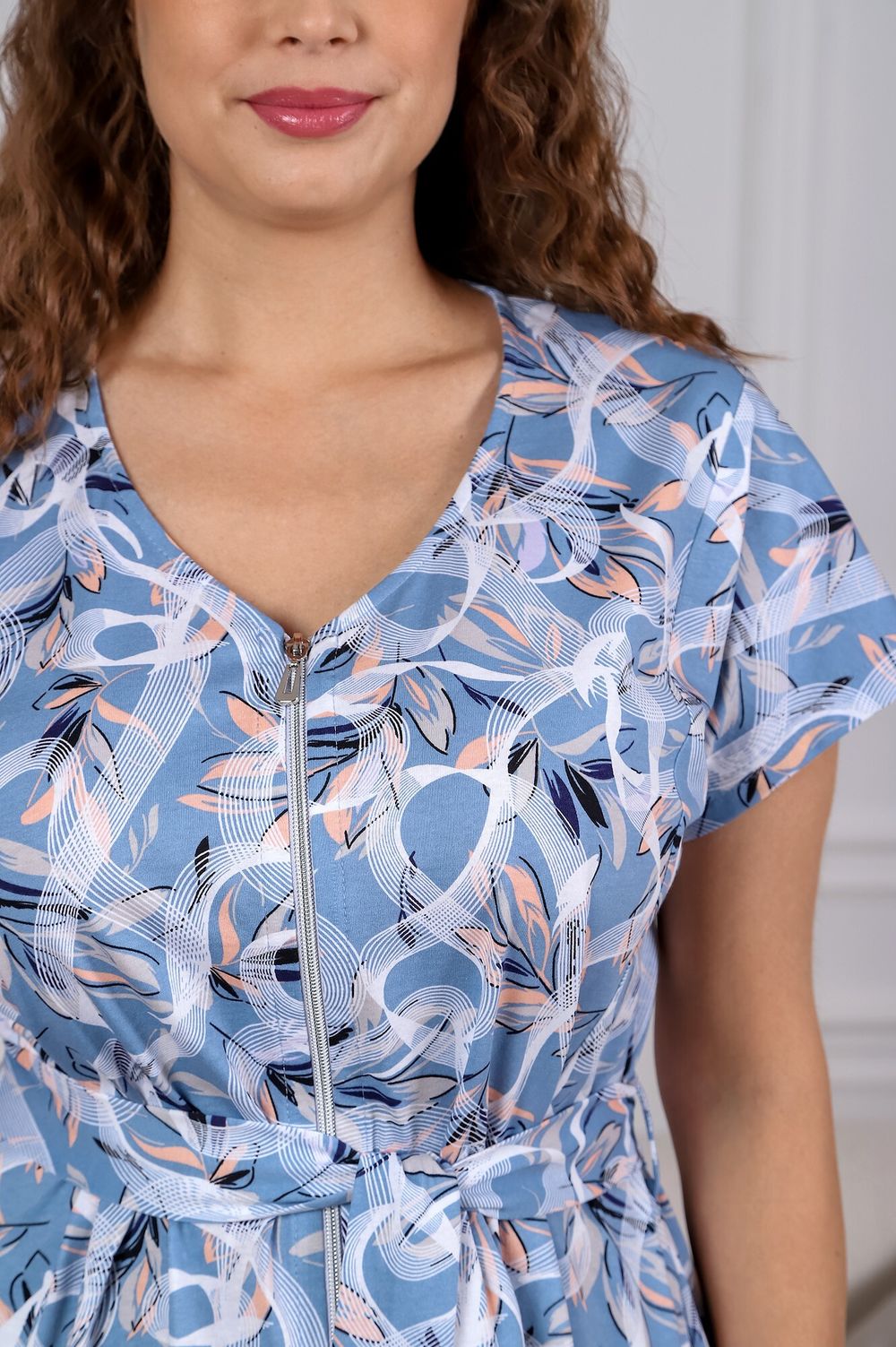 Халат Ванесса-1 Виотекс СЕРО-ГОЛУБОЙ