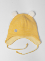 Шапка весенняя/осенняя вязаная ЛОРА (Груша)