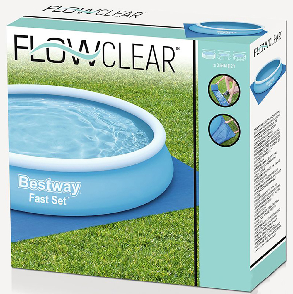 Бас Подстилка BestWay для бассейнов 396х396см для бассейна 366см