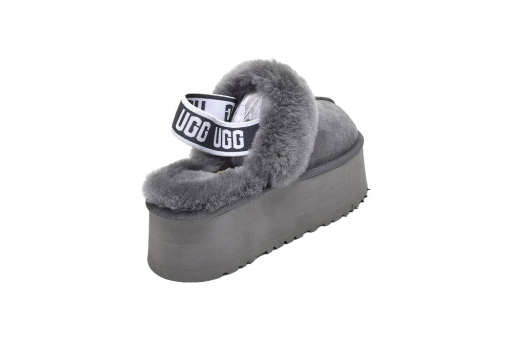 UGG Funkette Suede Platform Grey