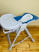 Стульчик для кормления "Farfello Costa Cosy" Сине-серый (Сине-серый / ocean blue; СС-05)