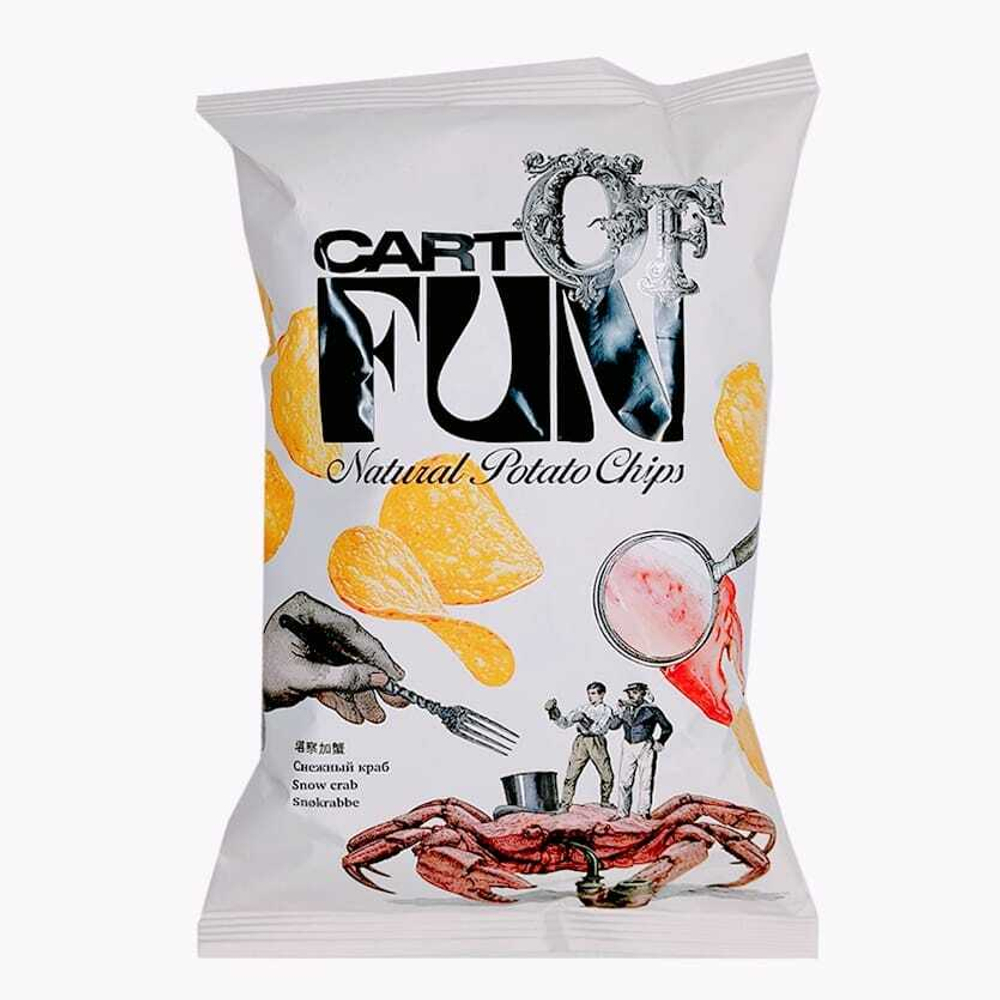 Чипсы Cart of Fun "Краб" 67гр