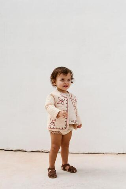 ZARA КОЖАНЫЕ САНДАЛИИ BAREFOOT, КОРИЧНЕВЫЙ