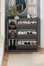 Стеллаж для обуви GIZEM - антрацит