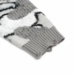 Свитер Heartz Optical серый камуфляж