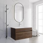 Тумба под раковину Vincea Chiara 800 подвесная, 1 выкатной ящик soft-close, C.Oak