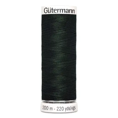 Нить Sew-All 200 м, Gutermann, 687 т.т.зеленый