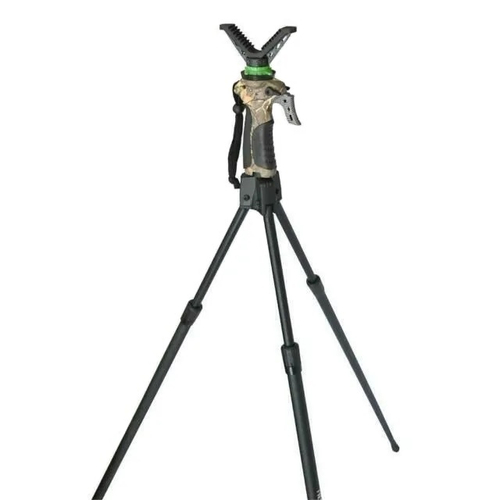 Опора для оружия FIERYDEER 3 ноги (тренога) Gen.4 камуфляжный, высота до 1.65м, поворот основания на 360º