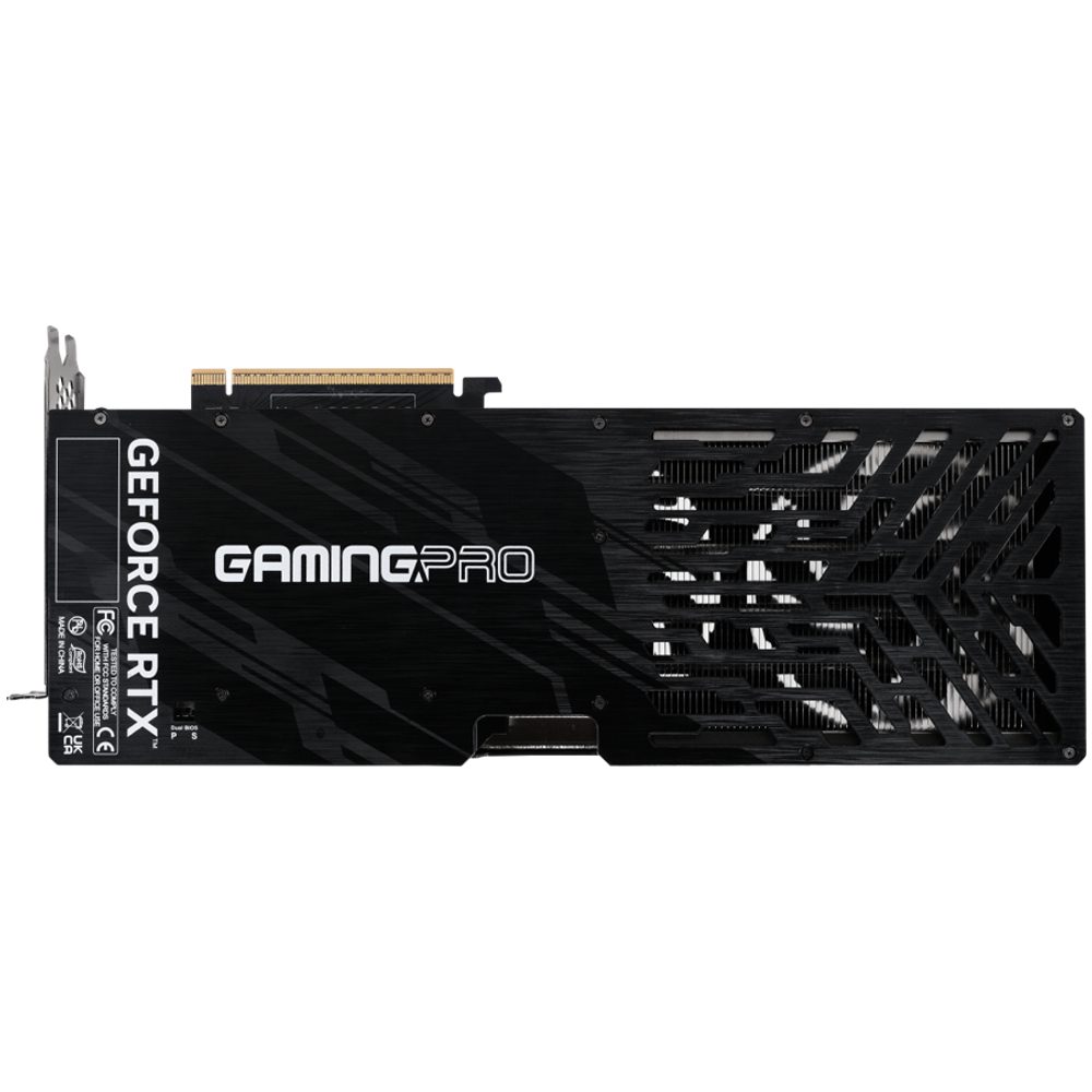 PALIT GeForce RTX 5070 Ti GamingPro-S 16GB GDDR7 256 bit, 1x HDMI 2.1b, 3x DP 2.1b, 3 Fan, 1x 16-pin pwr connector, 750W, 331.9 x 127.1 x 49.7 mm, NE7507T019T2-GB2031U
