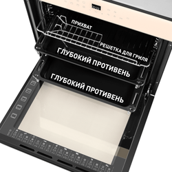 Электрический духовой шкаф Maunfeld EOEH.7611SCBG