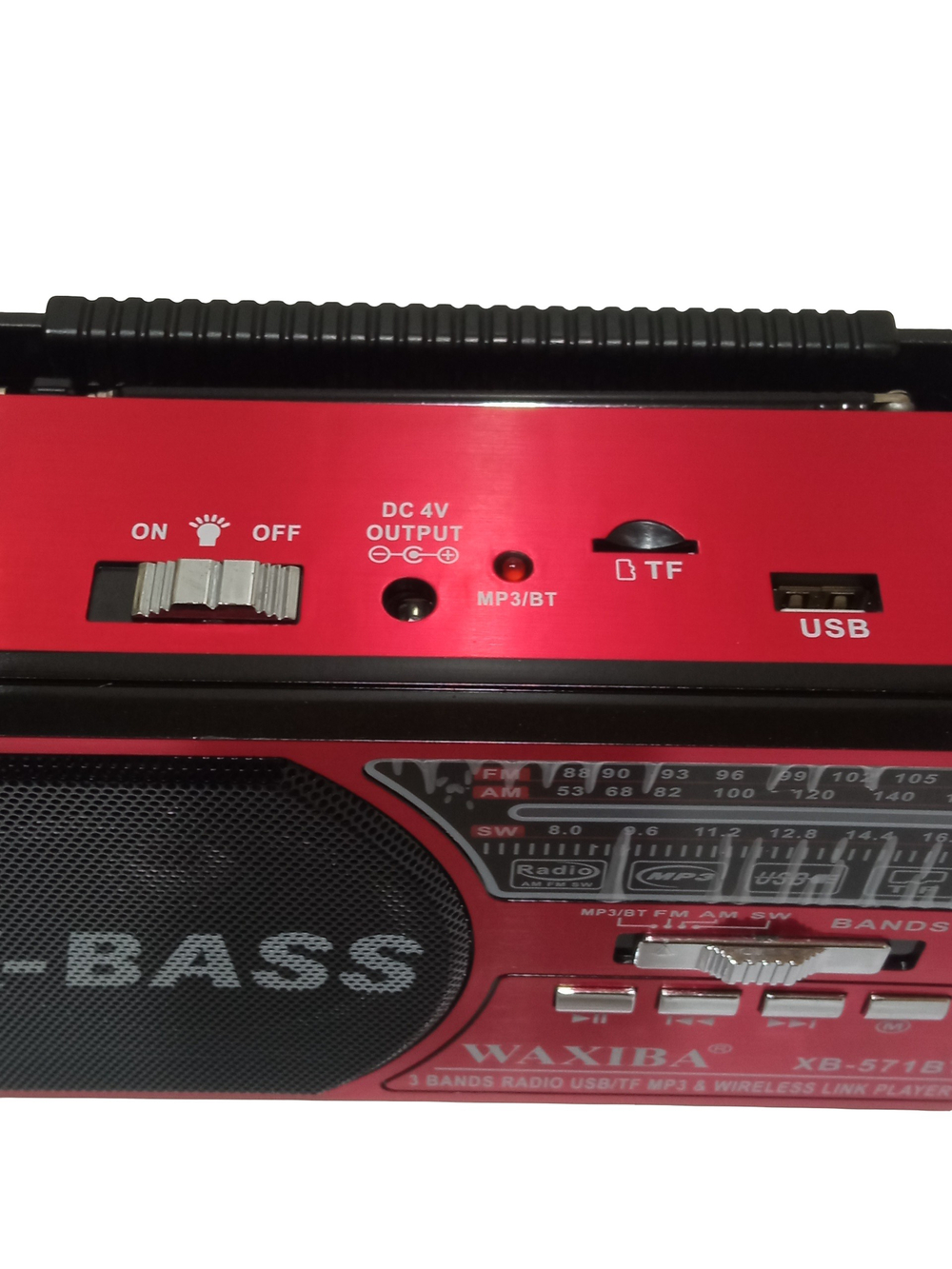Радиоприемник с MP3 плеером и Bluetooth +фонарь XB-571BT