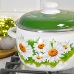 Кастрюля 4л "Ромашки лето"