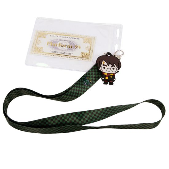 Ланъярд и фигурка Гарри Поттер Слизерин NTS018
