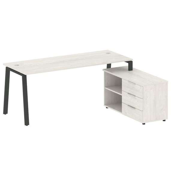 Метал Систем Рабочая станция с тумбой на А-образном м/к БА.РС-СТС-2.5 (R)