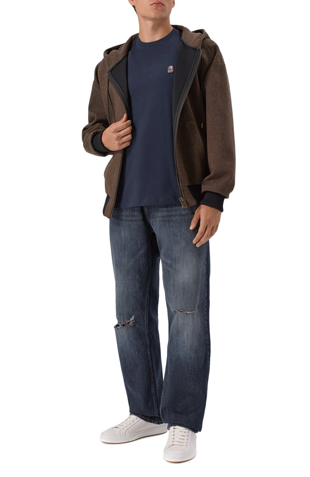 Футболка муж. PARAJUMPERS PATCH TEE 316 синий