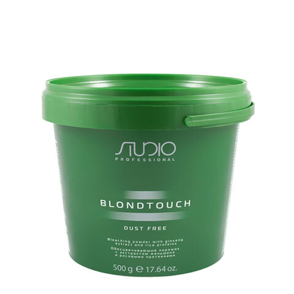 Обесцвечивающий порошок "Dust Free" женьш.и рис.прот. Studio 500г