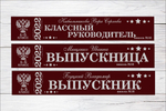 Именная лента выпускника №08