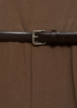 Комбинированный комбинезон с ремнем