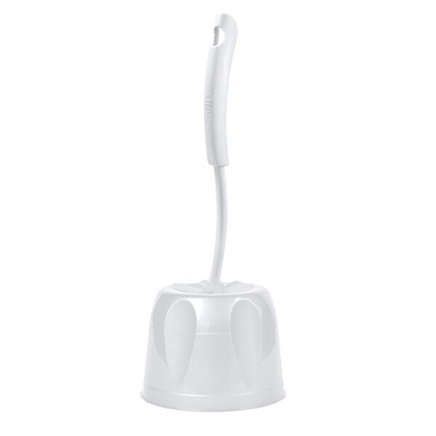 Комплект WC Rock'n'Roll (ершик + подставка) белый