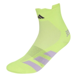 Теннисные носки Adidas Adizero Run Low 1P - solar yellow/aurora plum