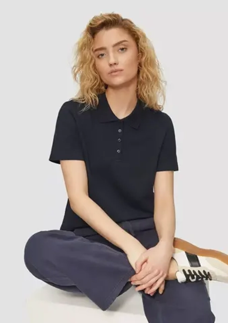 Рубашка-поло Пике из смеси хлопка s.Oliver